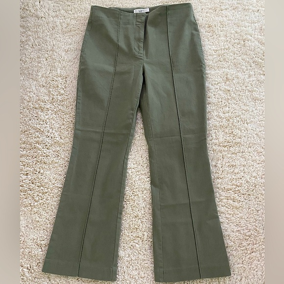 LOFT KICK FLARE CROP - Picture 3 of 8